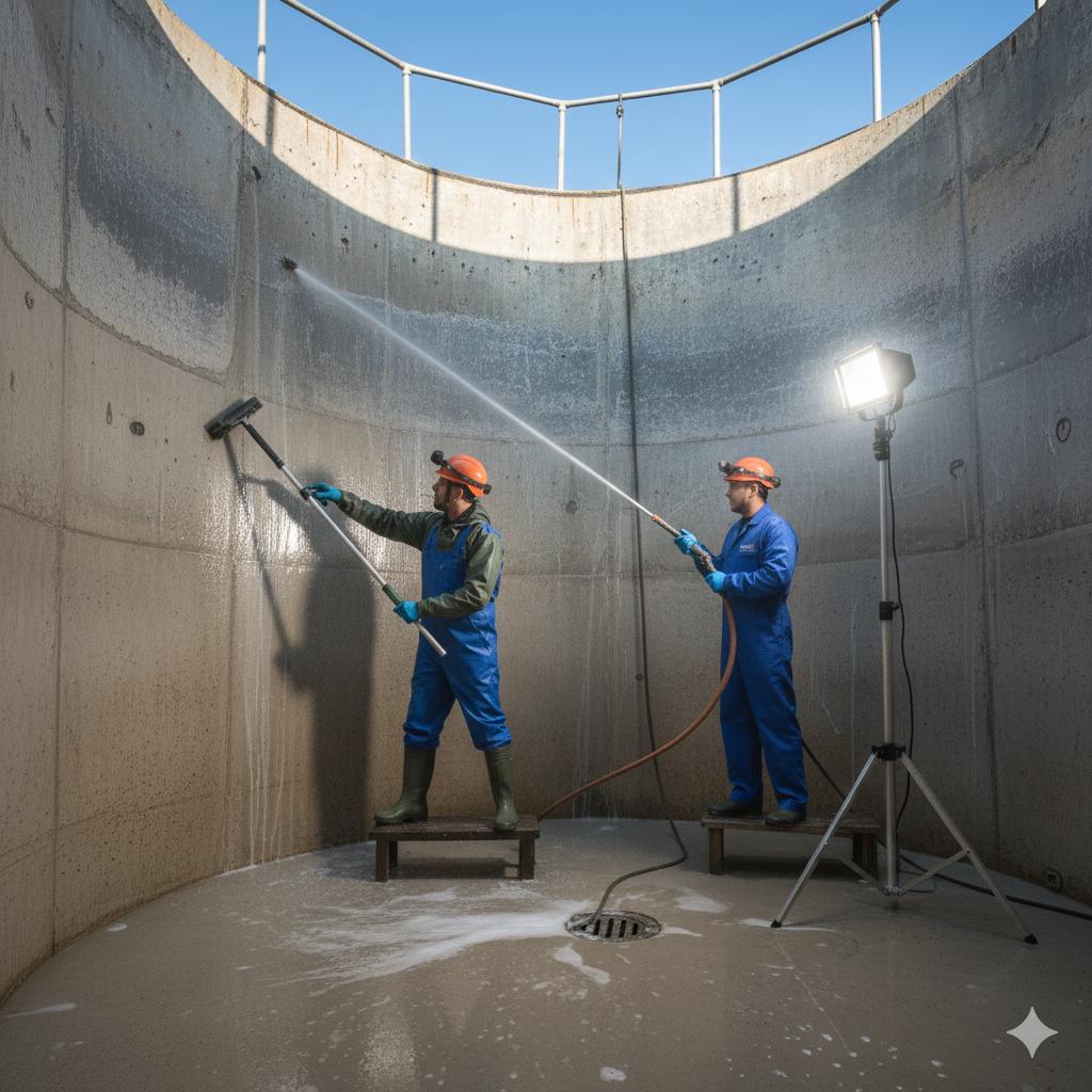 عزل خزانات بجازان